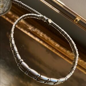 Lia Sophia Beaded Chain Necklace